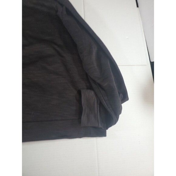 Men's Tek Gear Warmtek Soft Fleece Hoodie in Black with‎ Grey Size XL - Picture 12 of 12